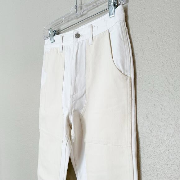 Madewell The '90s Straight Jean: Two-Tone Workwear Edition Size 26 - Picture 6 of 10